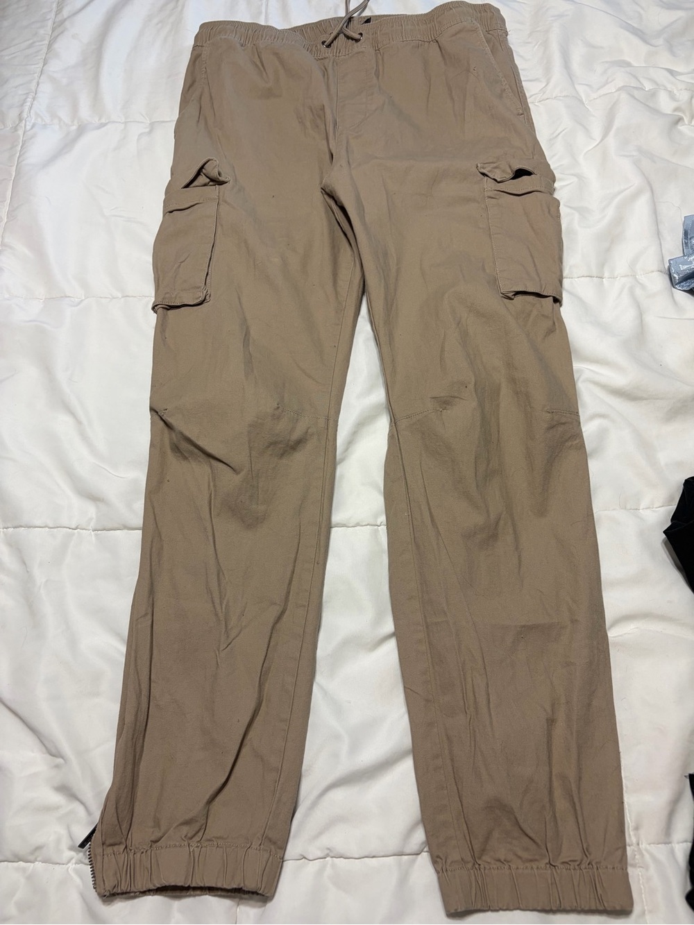 Men's Cargo Pants in Khaki - Classic Utility Style